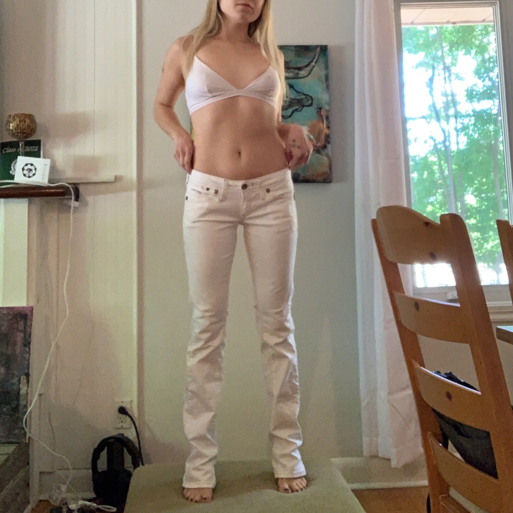 G-STAR RAW Lowrise White Pants